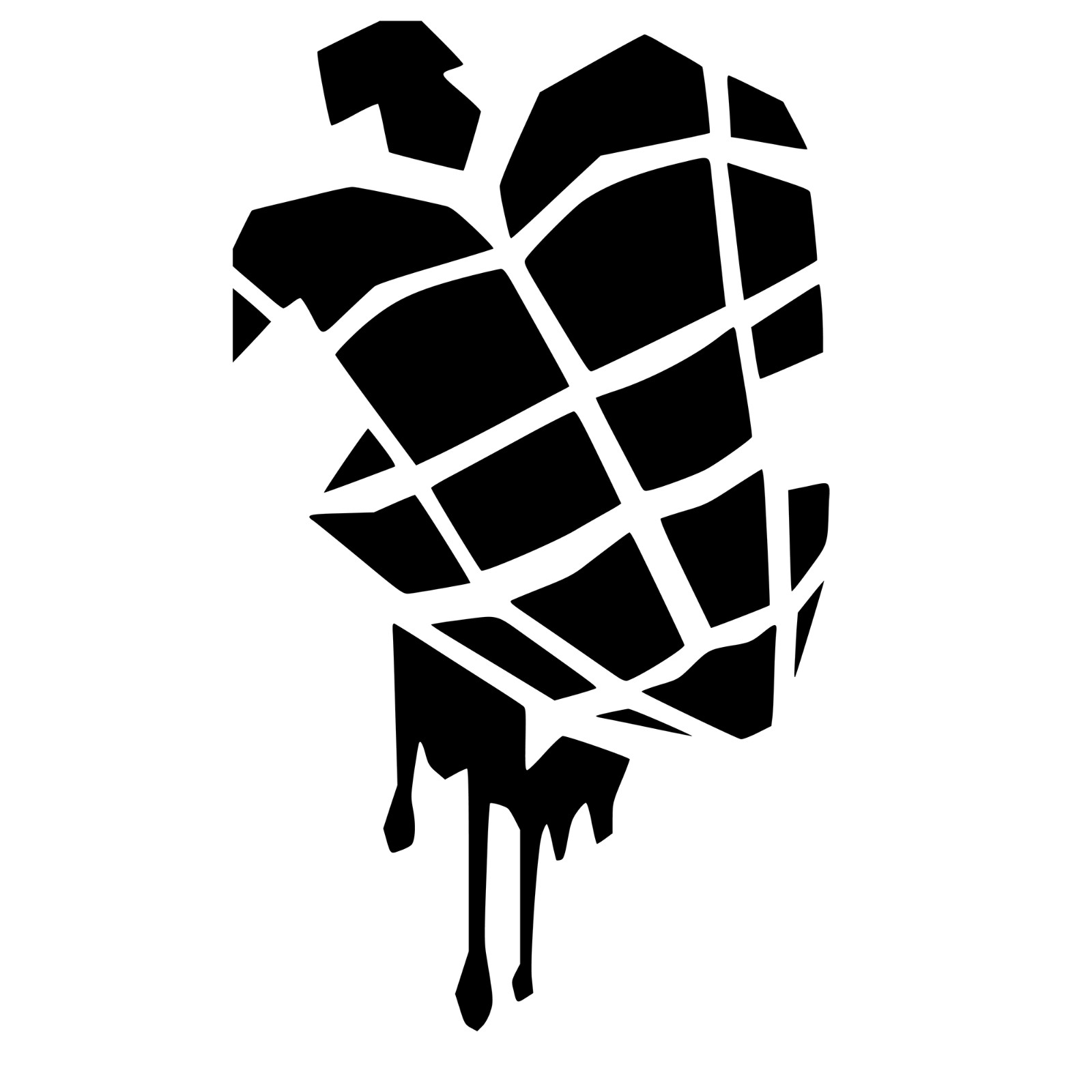 4" Green Day Heart Hand Grenade Music Vinyl Decal Sticker