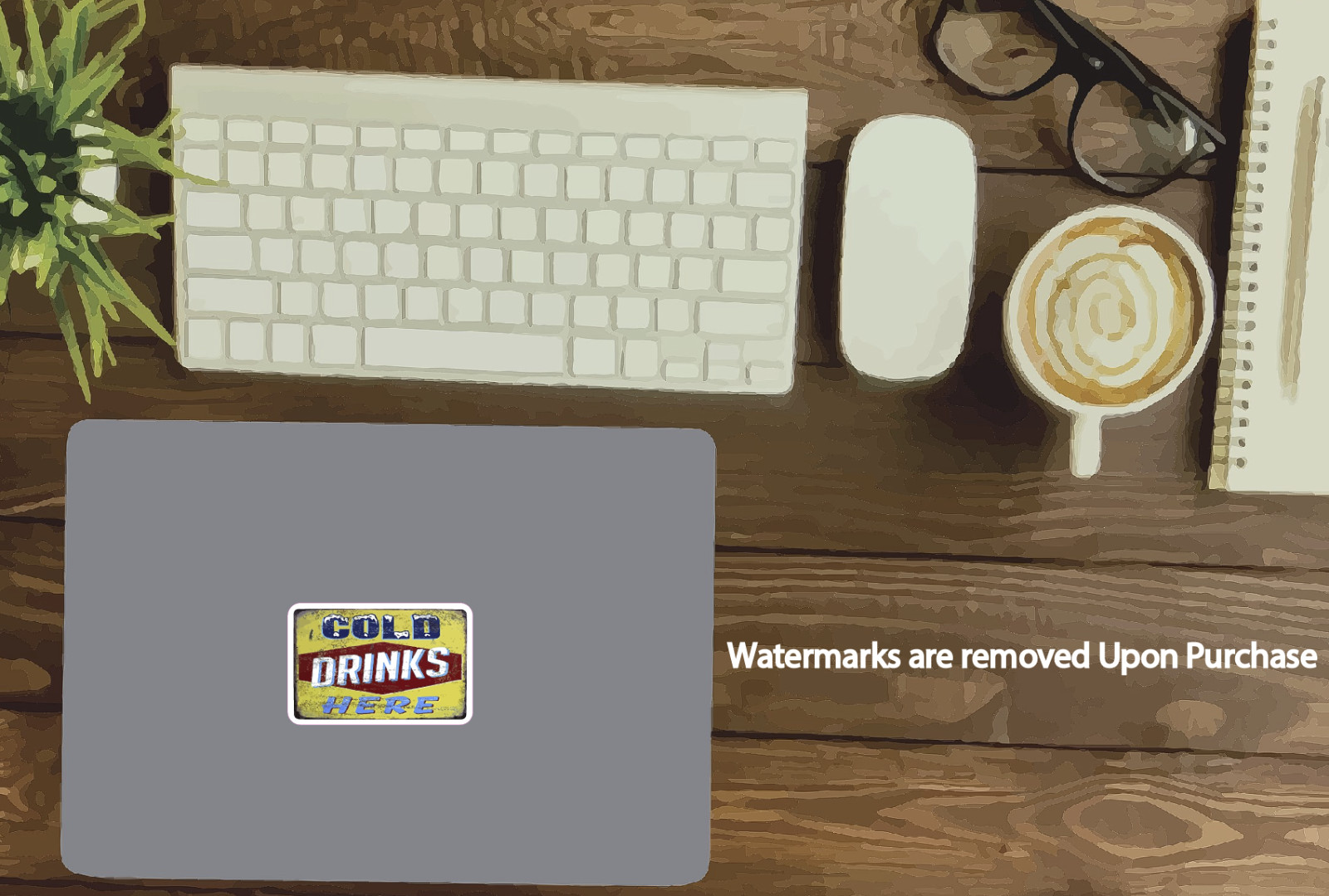 Cold Drinks Sticker Retro Waterproof NEW – Buy Any 4 For $1.75 EACH Storewide!