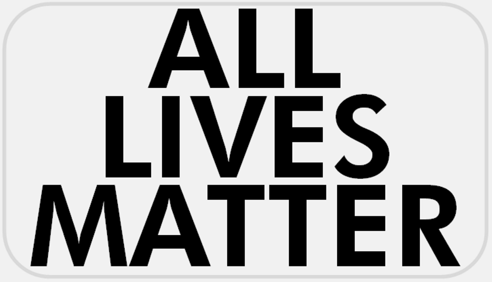 All Lives Matter – 100 Stickers Pack 2.25 x 1.25 inches – Political Slogan ALM