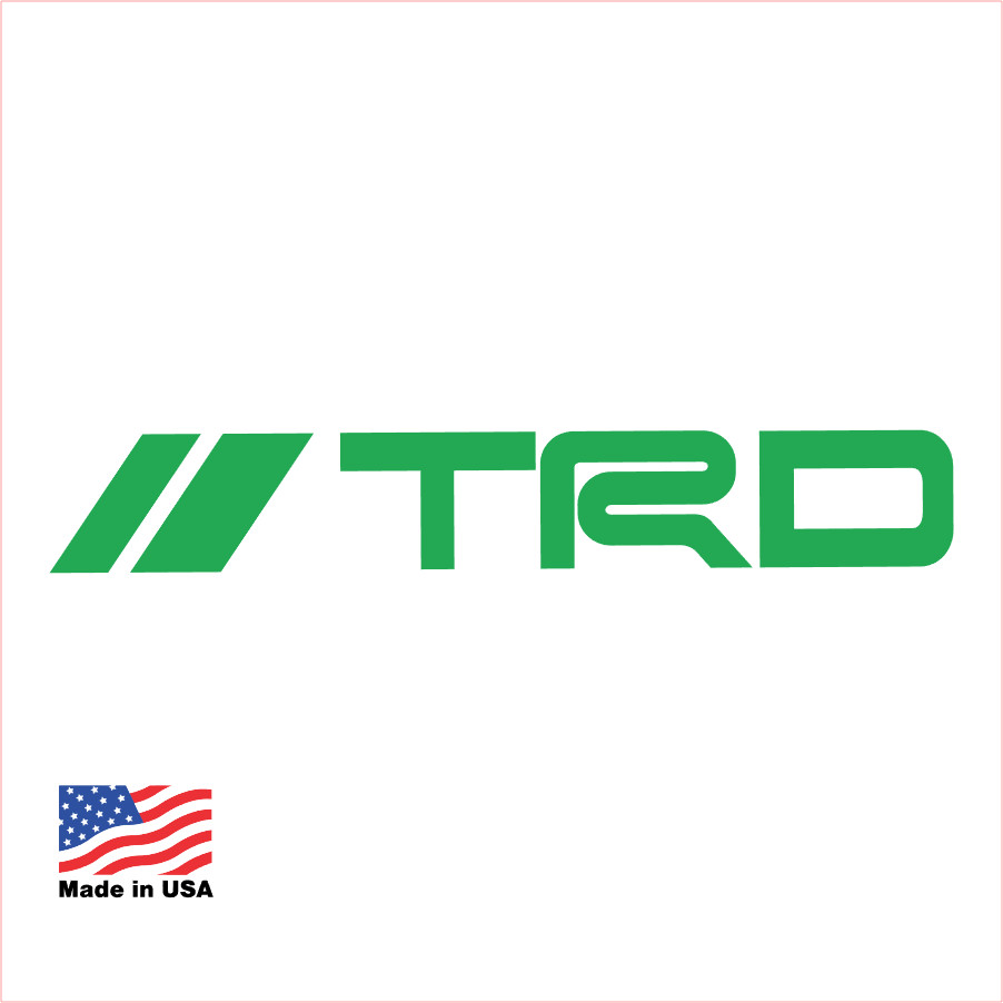 Toyota Racing Development TRD Decal – Many colors available – Free Shipping