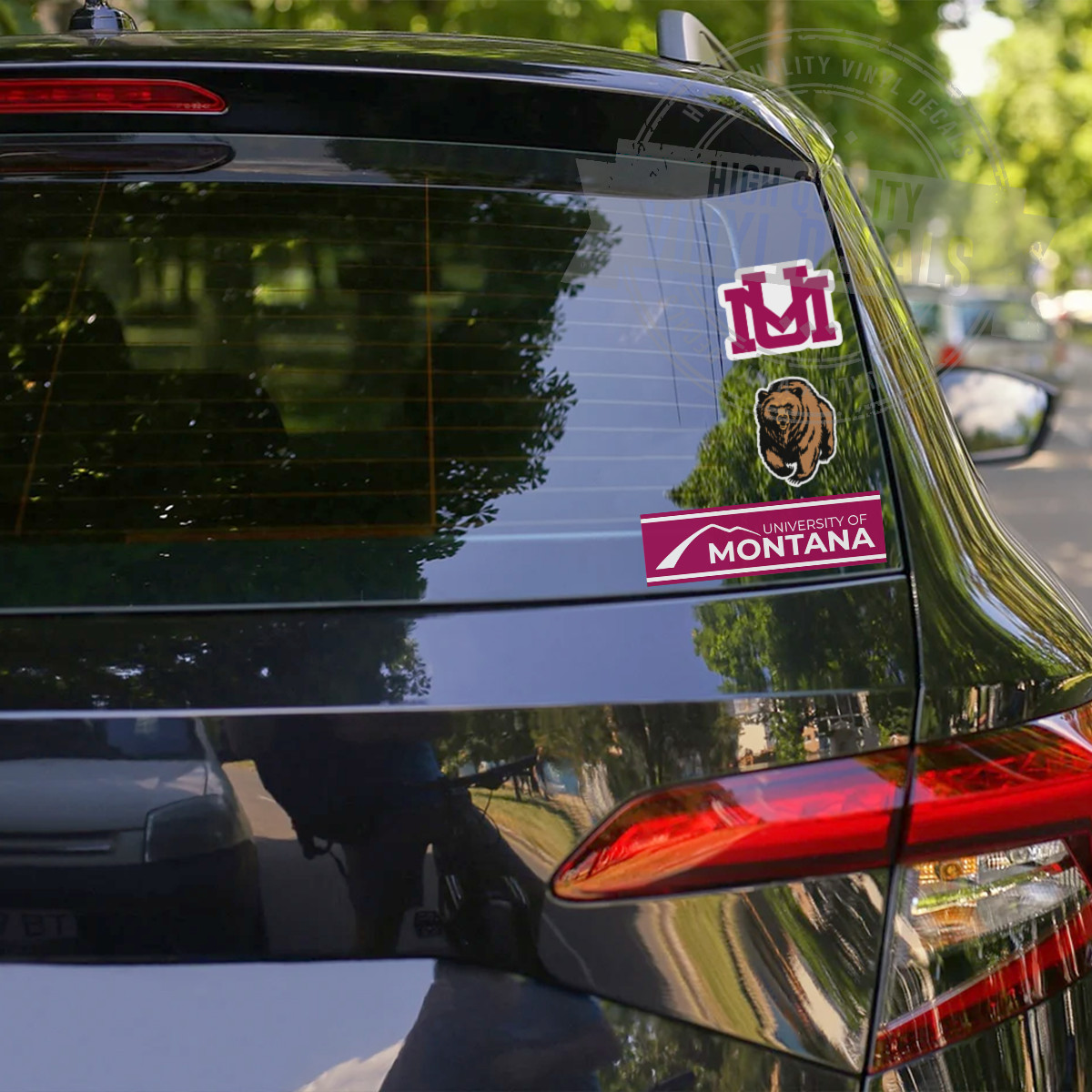 University of Montana NCAA Griz High Quality A4 Printed Vinyl Decal Sticker Kit