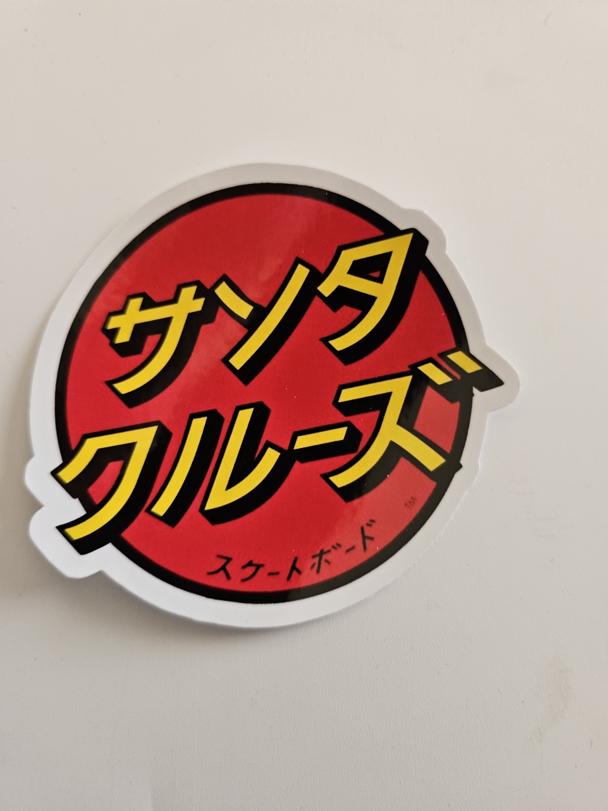 Japanese Santa Cruz Sticker