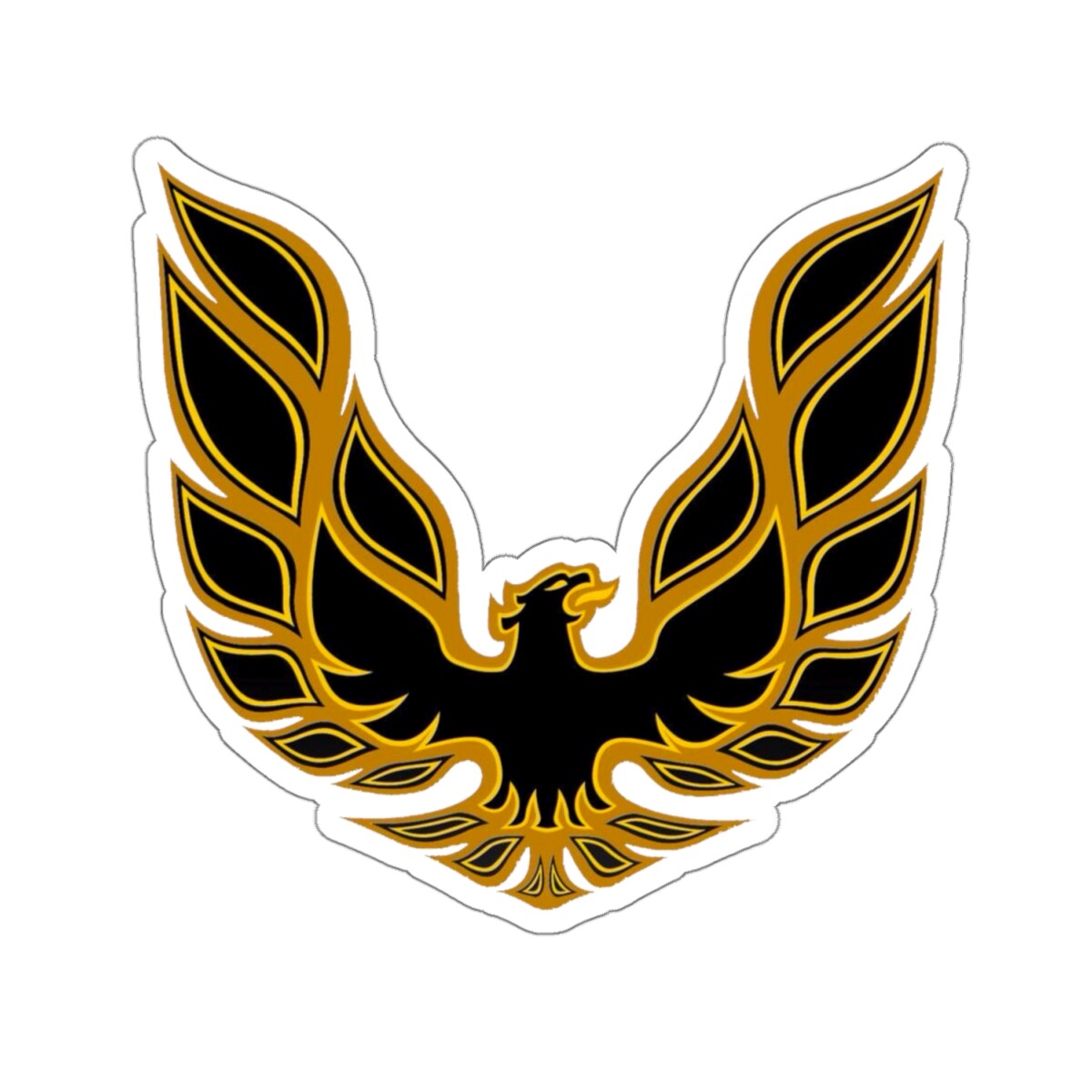 Trans Am Firebird Rising Phoenix traditional logo Kiss-Cut Sticker Vinyl Decal
