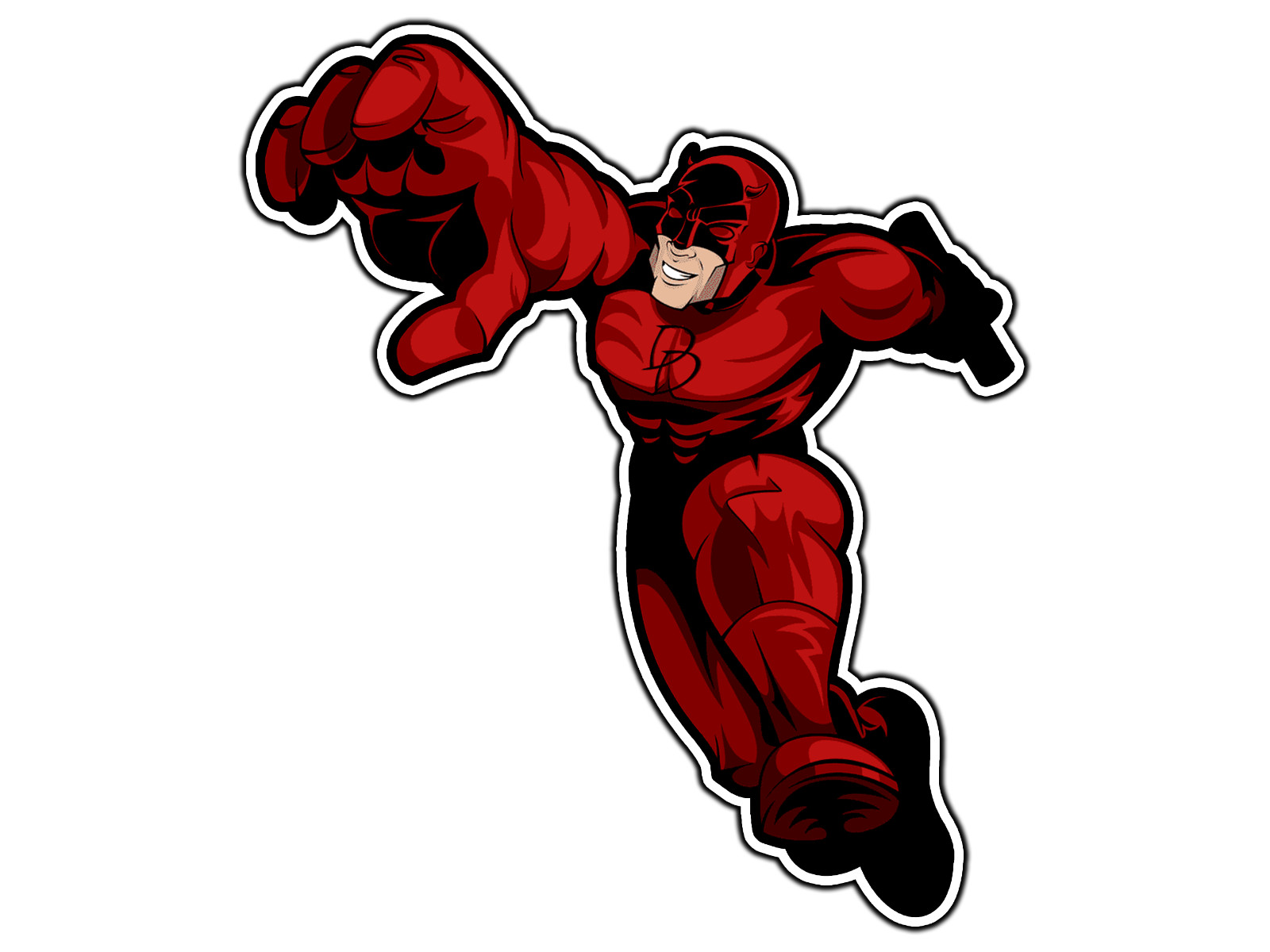 Daredevil #2 Comic Sticker Waterproof Vinyl Decal Die-Cut Car Laptop