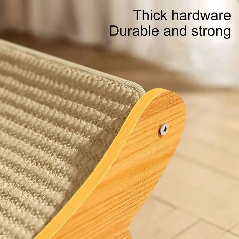 Sisal Cat Scratching Pad Cat Scratch Bed Mat for Small Medium Large Cats Give y
