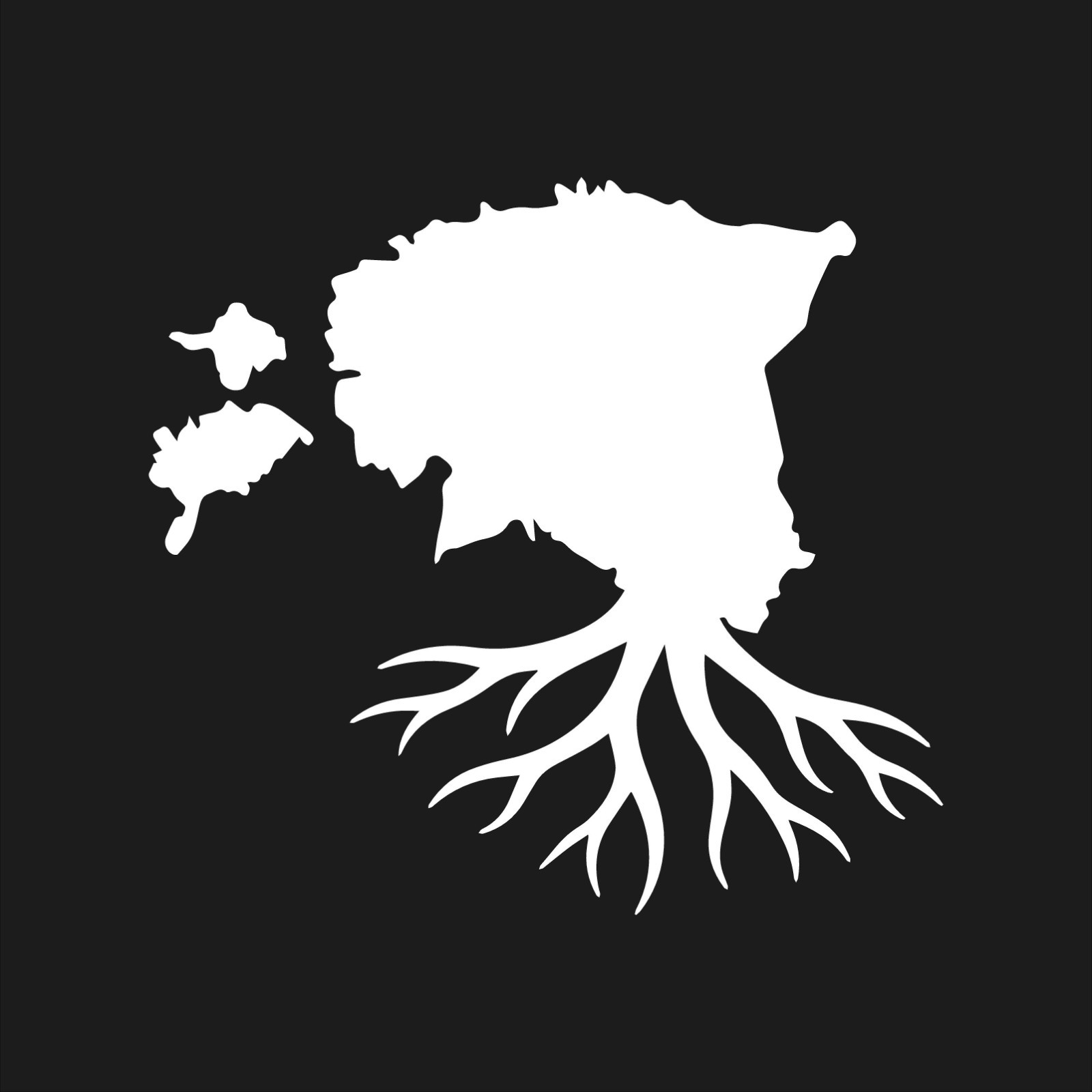 Estonia Roots Vinyl Decal Country Outline Estonian Heritage sticker