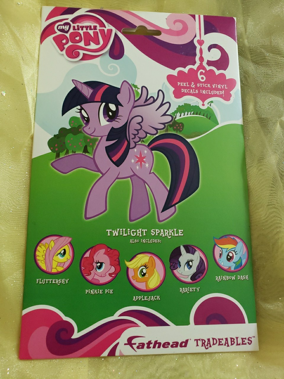 Fathead My Little Pony Decal 6 Removable Vinyl Stickers – NEW