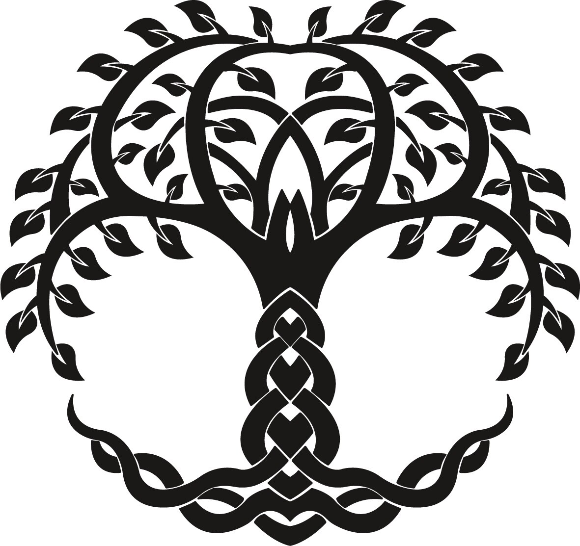 4” Celtic Tree Of Life Sticker Irish Elegant Symbol Infinity Knot Intricate