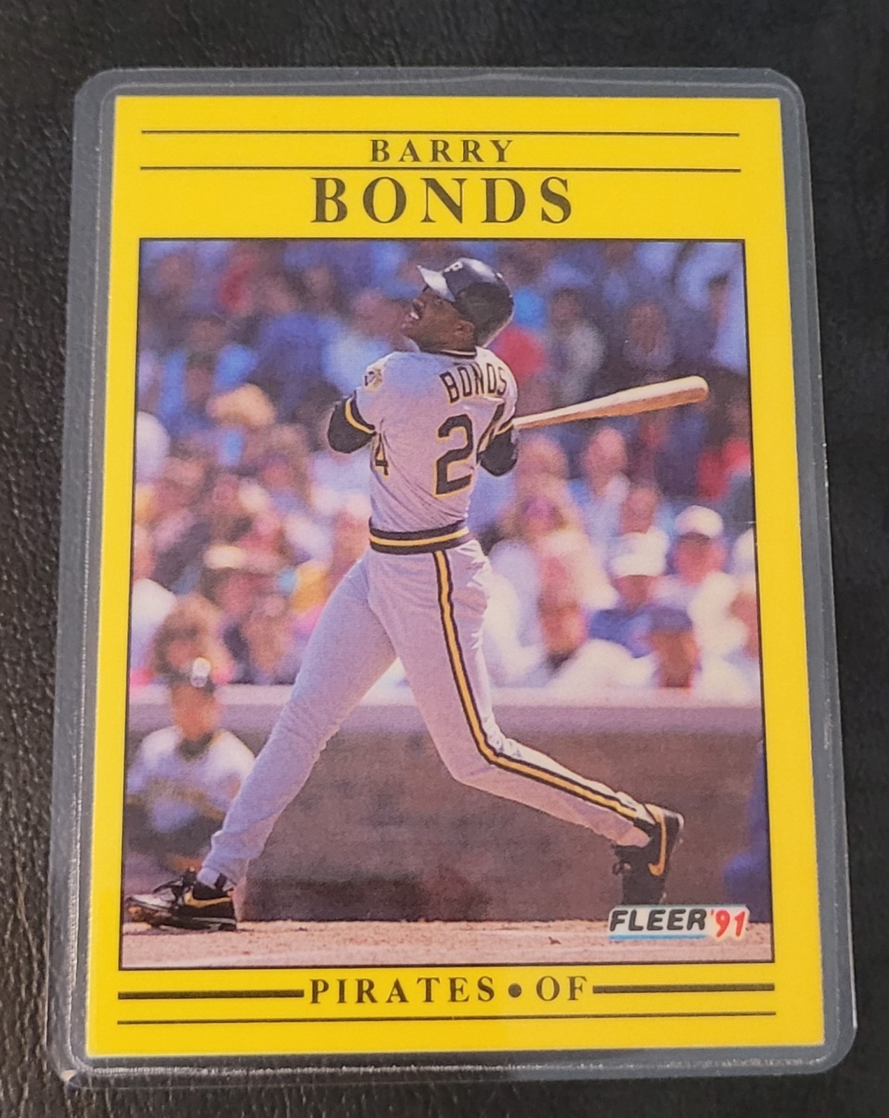 BARRY BONDS Baseball Card HOF Fridge/Locker/Cabinet Laminated Magnet