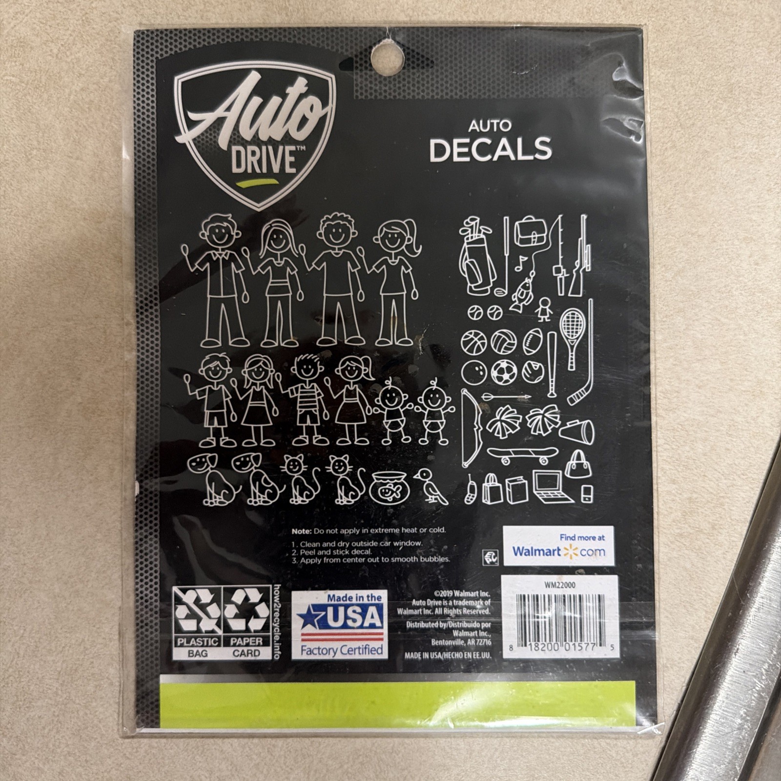 Auto Drive/Traditional Family/Decal – For Cars/Trucks/46 Exterior Brand New