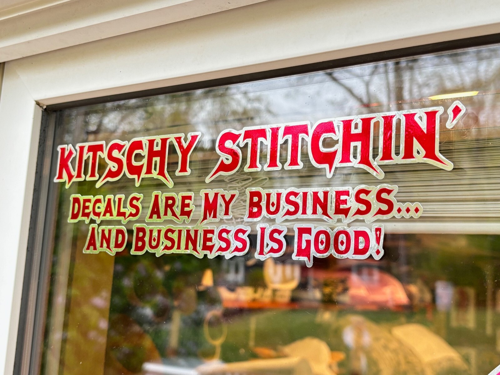 Custom Made For YOU! Megadeth Style Decal Many Options ".. Is My Business"