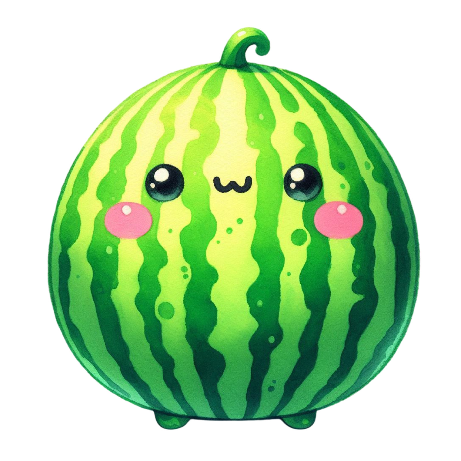Sweet Watermelon Wall Decal Sticker 18X18cm Large