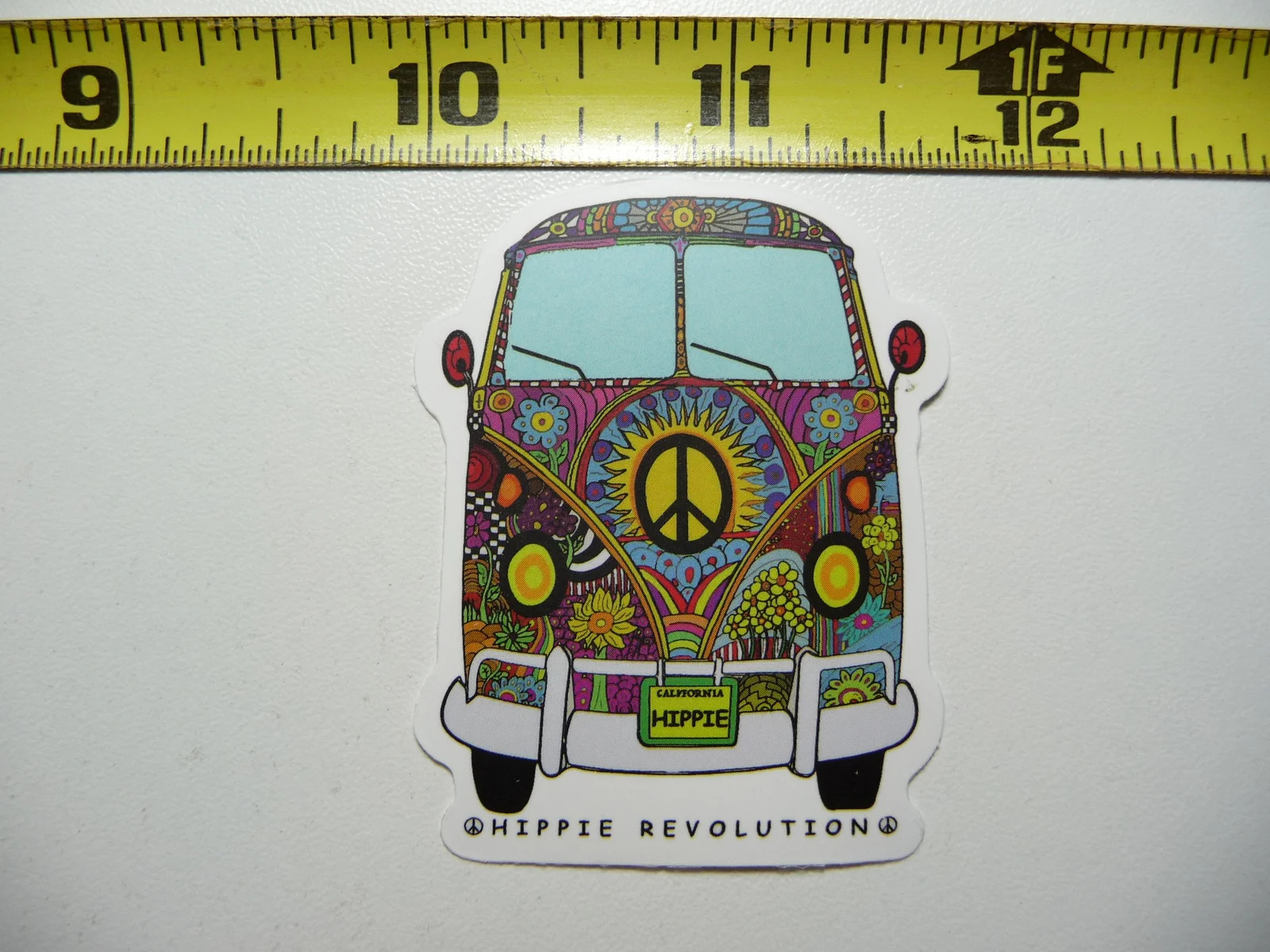 VAN LIFE SMALL STICKER DECAL HIPPIE STYLE PAINT JOB TRAVELING VACATION TRIP