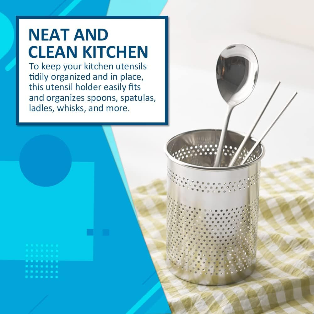 Silverware Drying Basket, Hanging Utensil Holder for Dish Rack, Very Small Stain