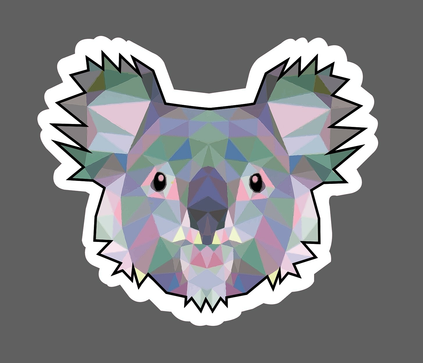 Koala Sticker Geometric Outback Waterproof – Buy Any 4 For $1.75 Each Storewide!