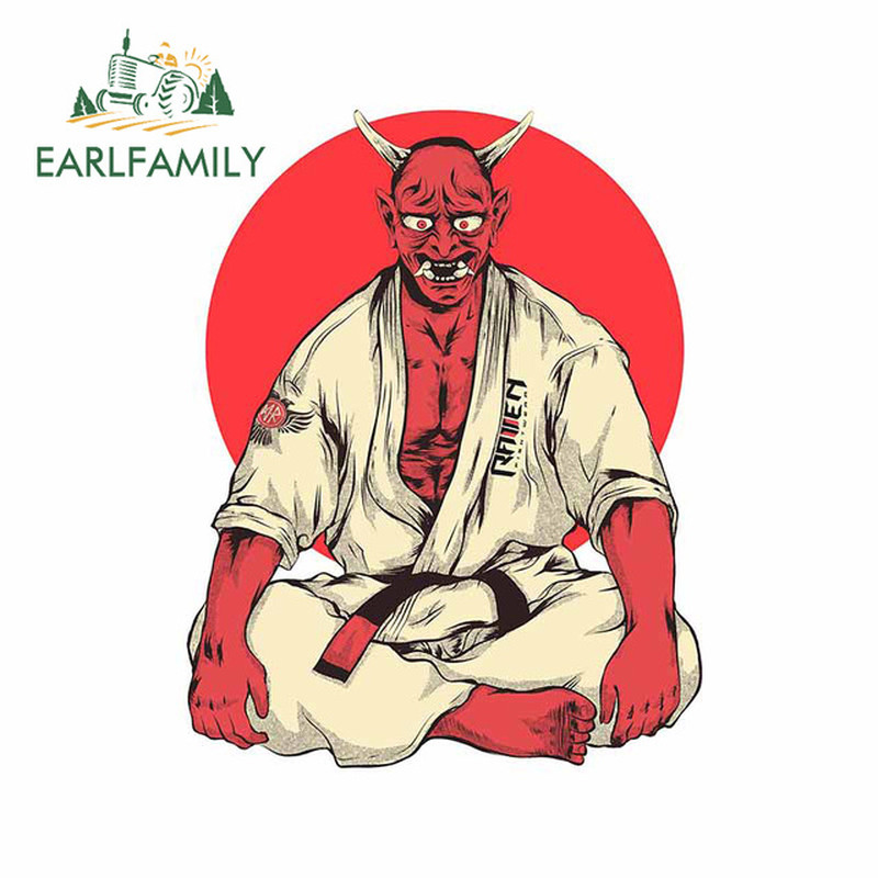 Custom Made Brazilian Jiu Jitsu Decals Stickers For Car Or Academy Door BJJ MMA