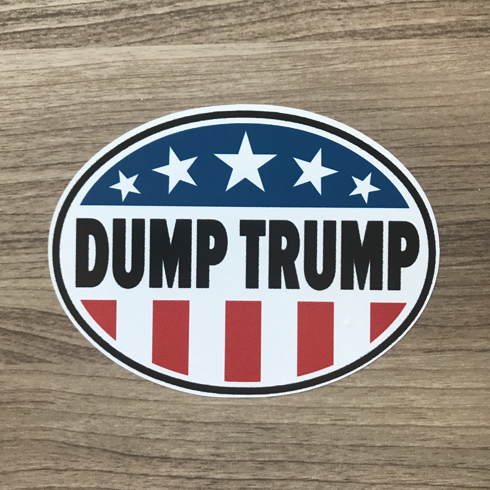 Dump Trump Donald Trump 4" Wide Vinyl Sticker – BOGO