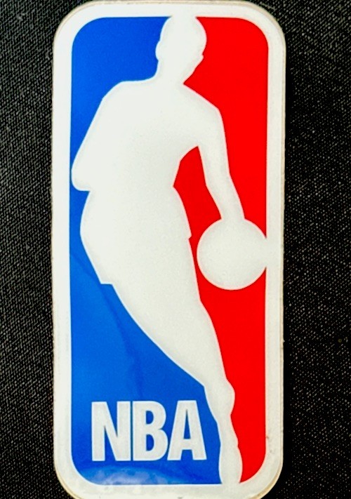 NBA BASKETBALL STICKER✨🏀✨🏀✨🏀✨4” X 1 3/4”✨GLOSSY✨PLAY TIME✨AWESOME✨