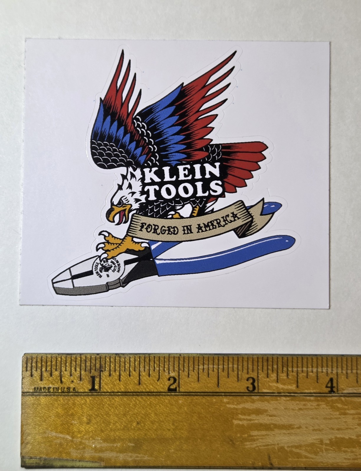 Klein Tools Tradesman Club Exclusive Giveaway Sticker September 2023