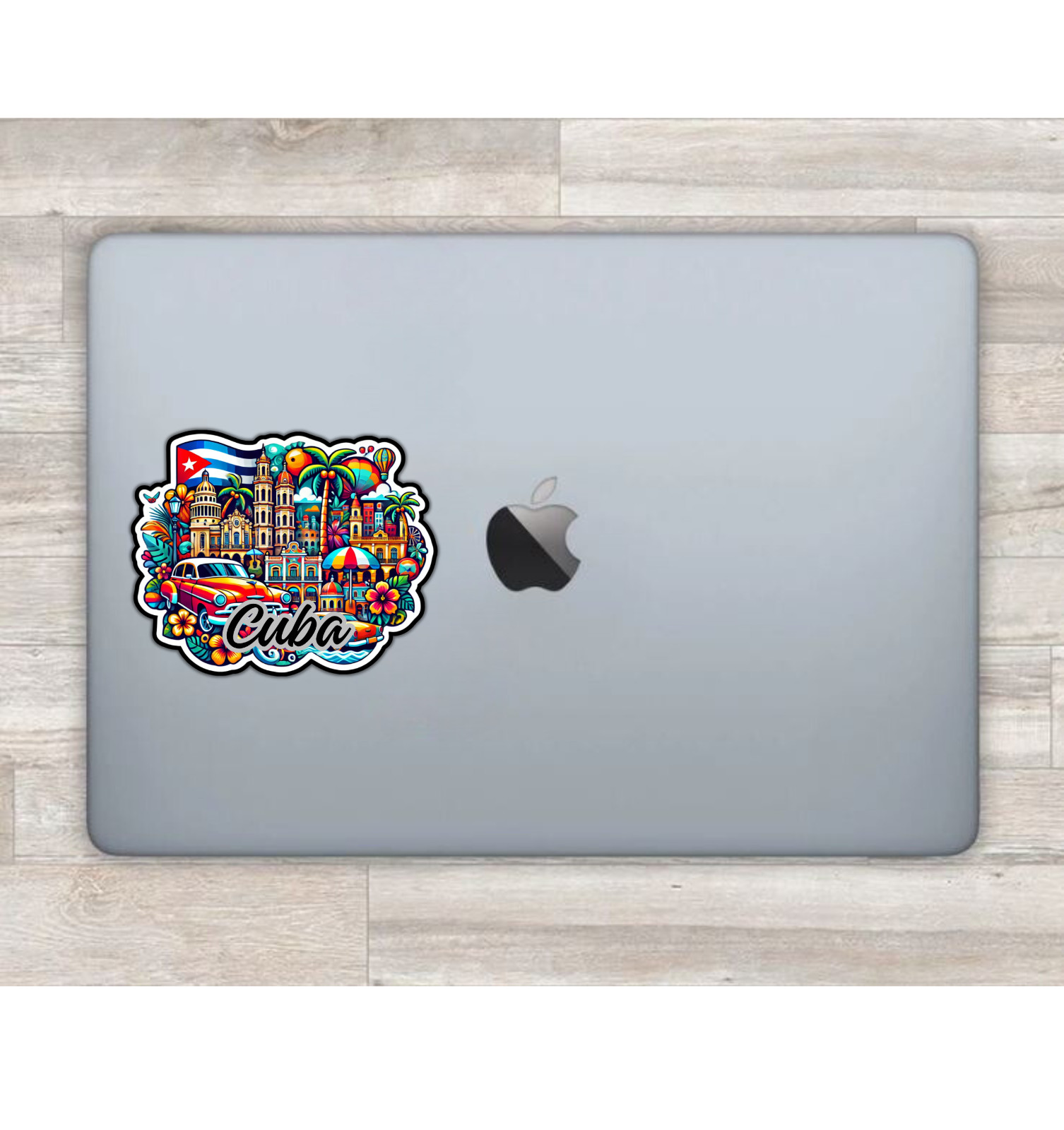 Cuba Fridge Magnet or Laptop Sticker