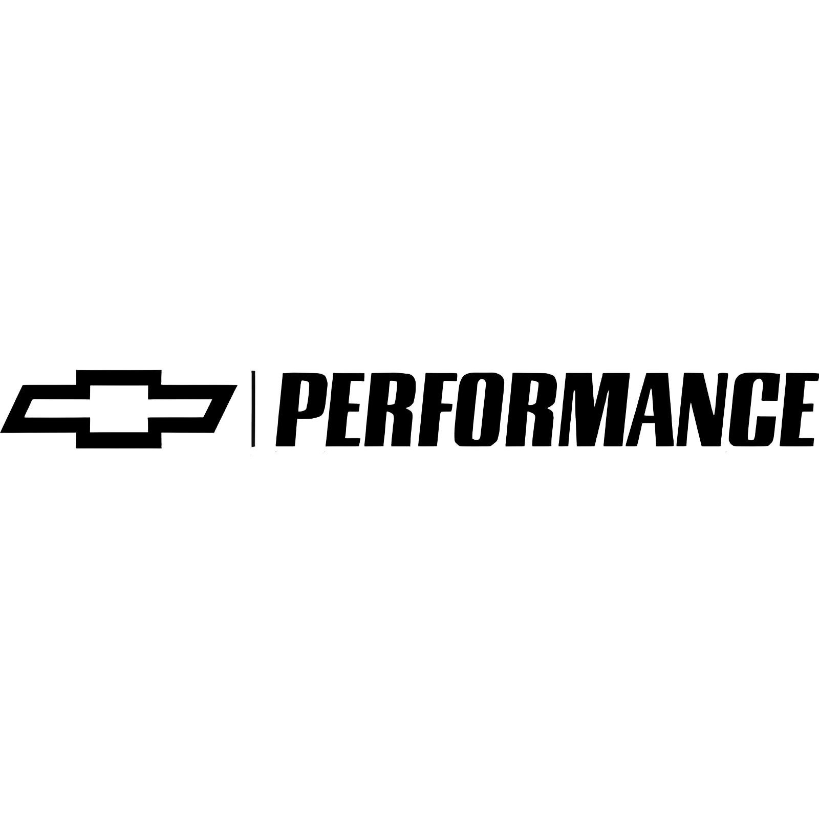Chevy Performance Vinyl Decal Die Cut