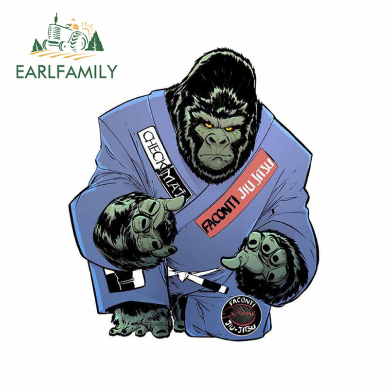 Custom Made Brazilian Jiu Jitsu Decals Stickers For Car Or Academy Door BJJ MMA