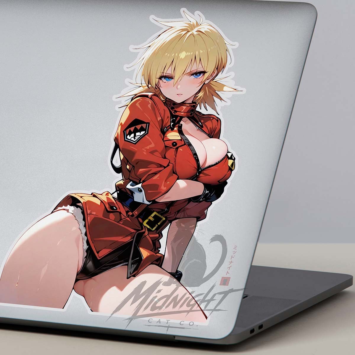 Police Girl Waifu 6" Sticker Anime Manga Cute Laptop Skateboard Car