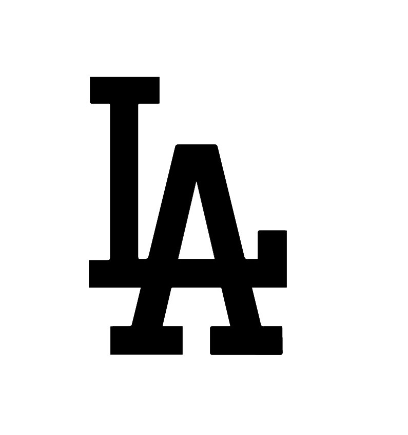 LA Los Angeles Dodgers Baseball Car Wall Phone Laptop Vinyl DieCut Decal Sticker