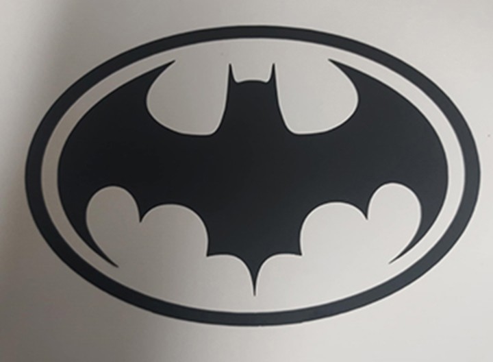 Batman 5 inch vinyl car window laptop sticker