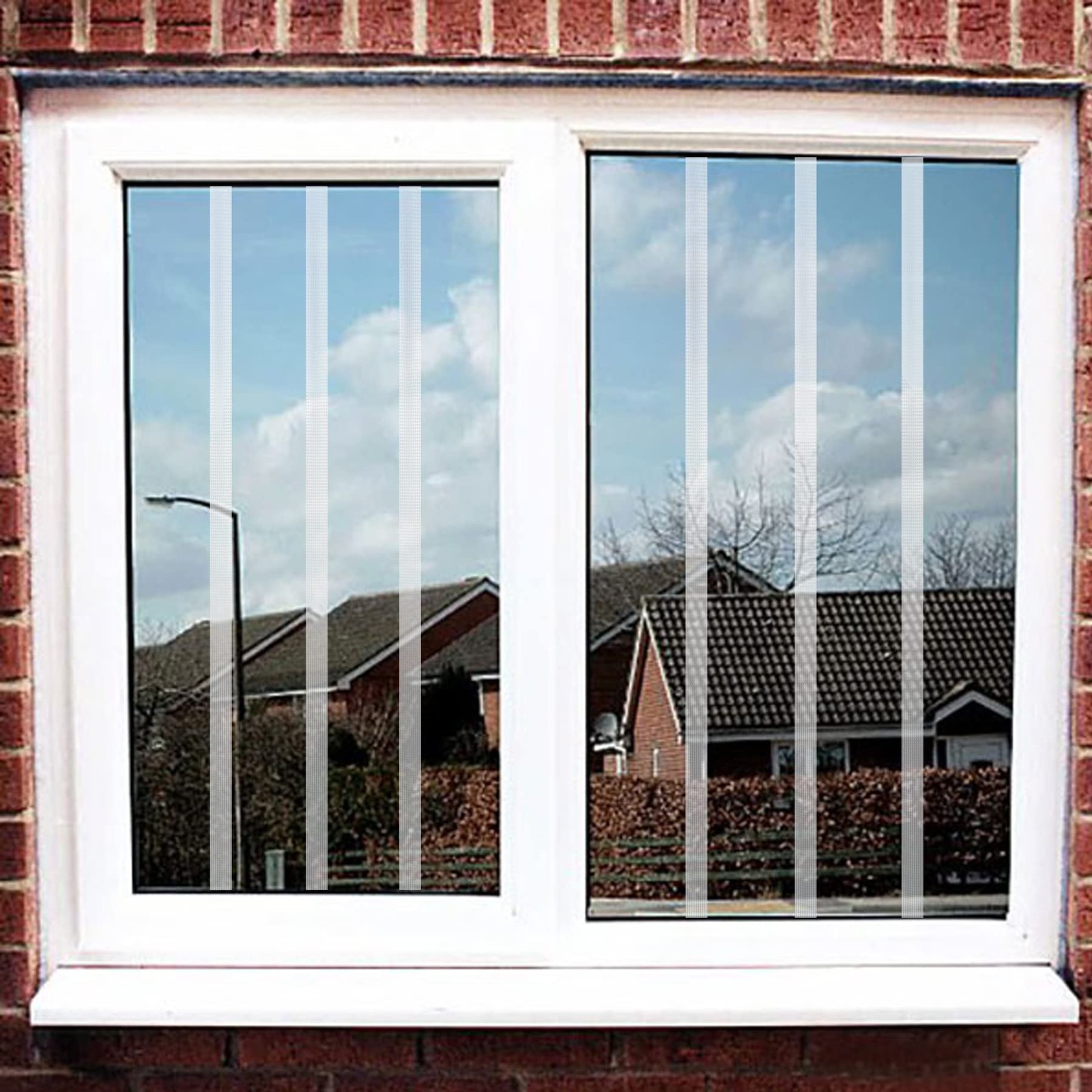 Anti-Collision Window Decals for Bird Strikes – Glass Clear-1/2" X 30' X 2