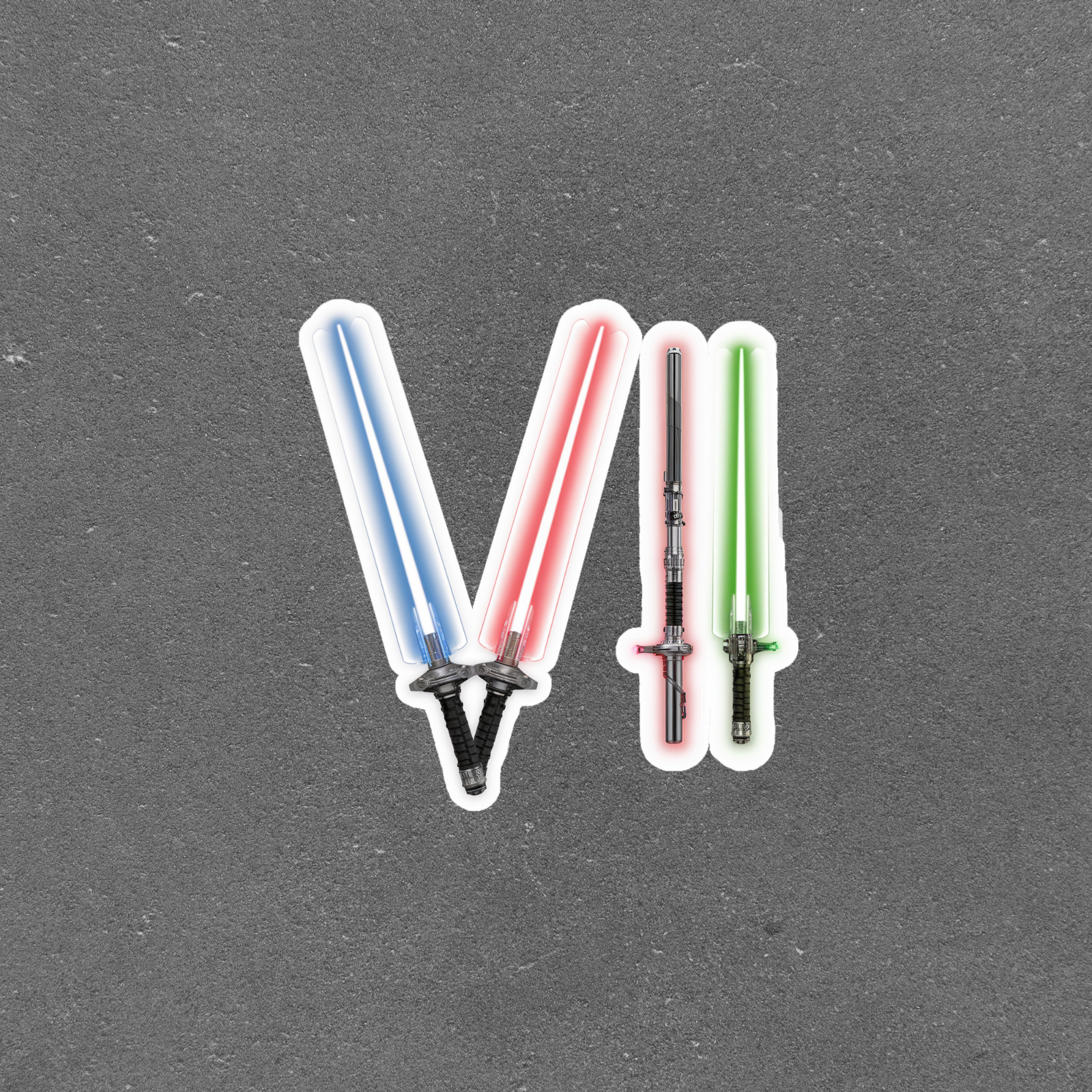Lightsaber LED Swords Set: Blue, Pink, Red, Green Light Up Toys #5625