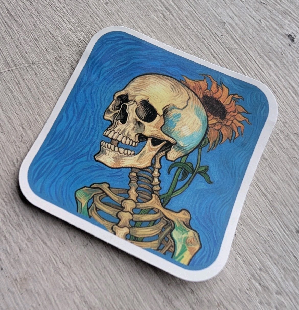 Haunted Active Spirit Negative Scary Witch Owned Magick Painting Sticker