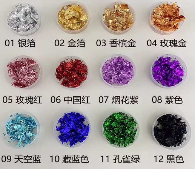 1PC For DIY Chopped Carbon Fiber Short Cut Forging Color Plastic Pieces