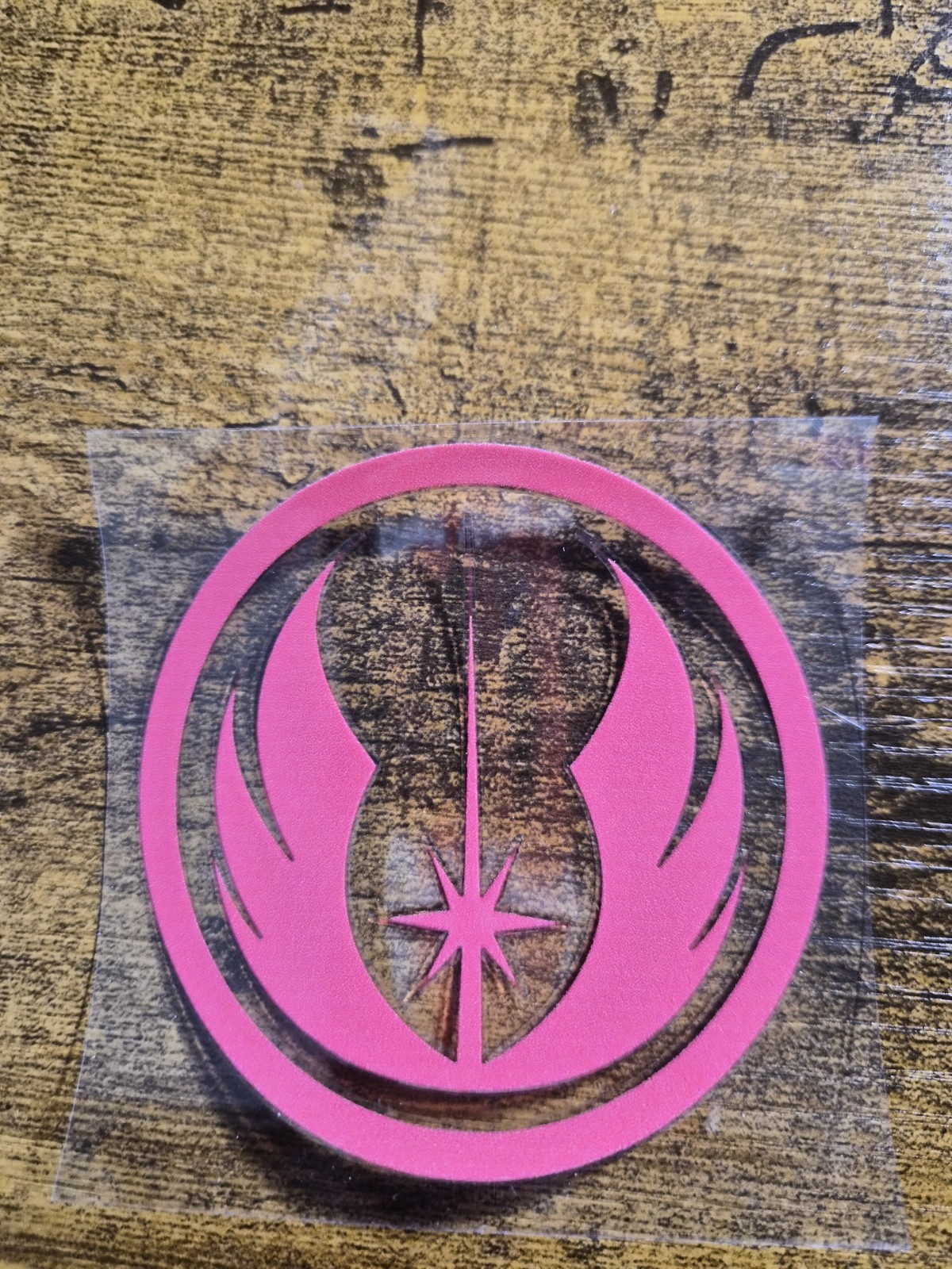 STAR WARS JEDI ORDER UV DTF Decal Sticker Waterproof USA NOT VINYL
