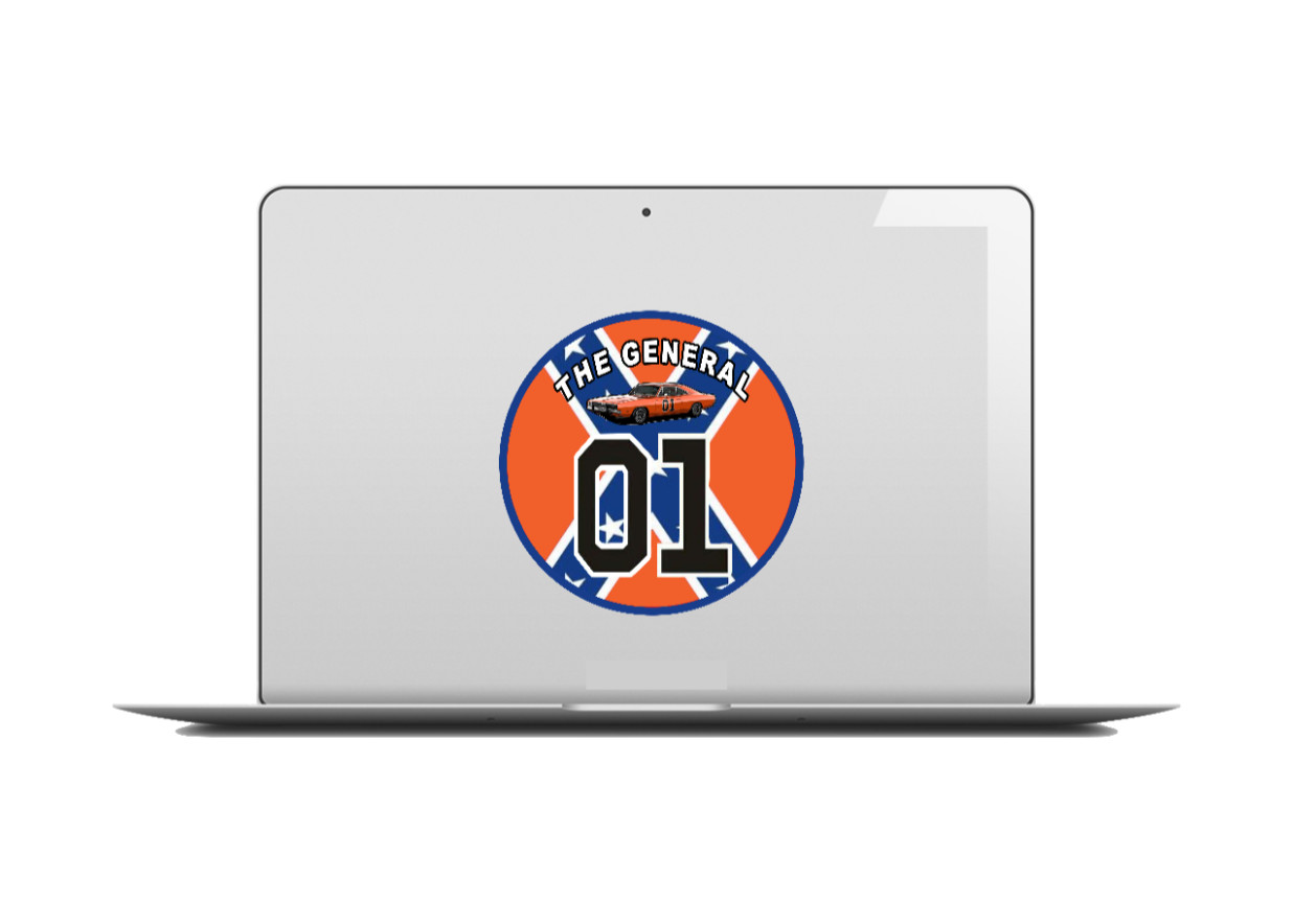 Dukes of Hazzard's "The General" – 4" Handmade Vinyl Decal Truck Cooler Decor 26
