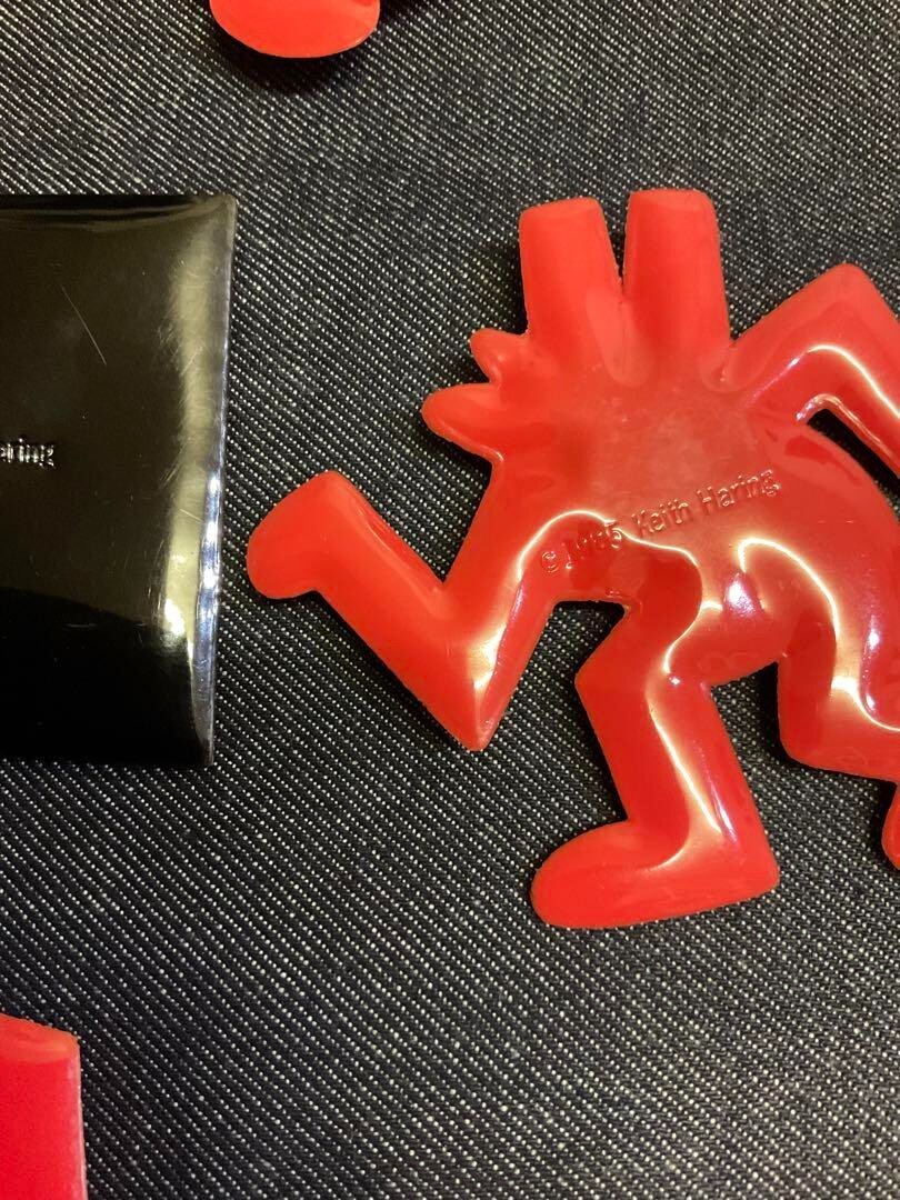 Keith Haring POP SHOP TOKYO Sticker & Magnets 1987 Silk Screen 10.2 x 14.3 in