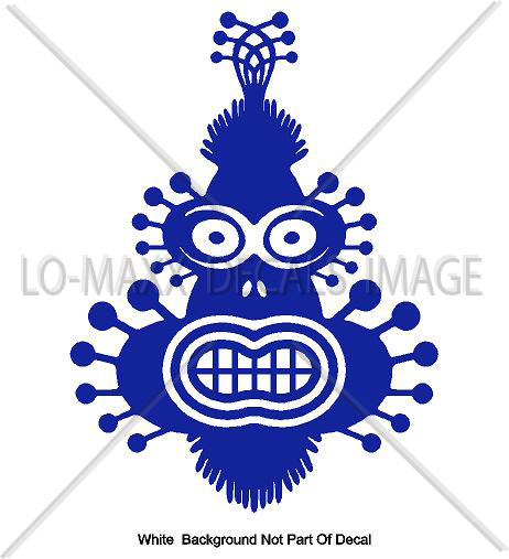 Space Monkey Unique Graphic Design Various Sizes & Colors Die Cut Vinyl Decal