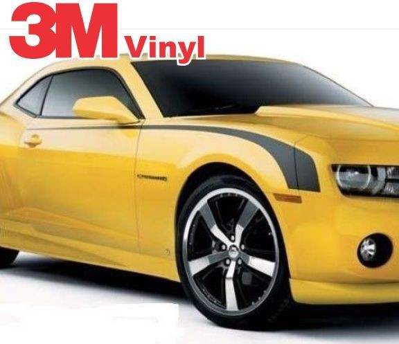 Hockey Stick Stripe Fits: 2010 – 2022 Chevy Camaro Graphic decal kit on 3M Film