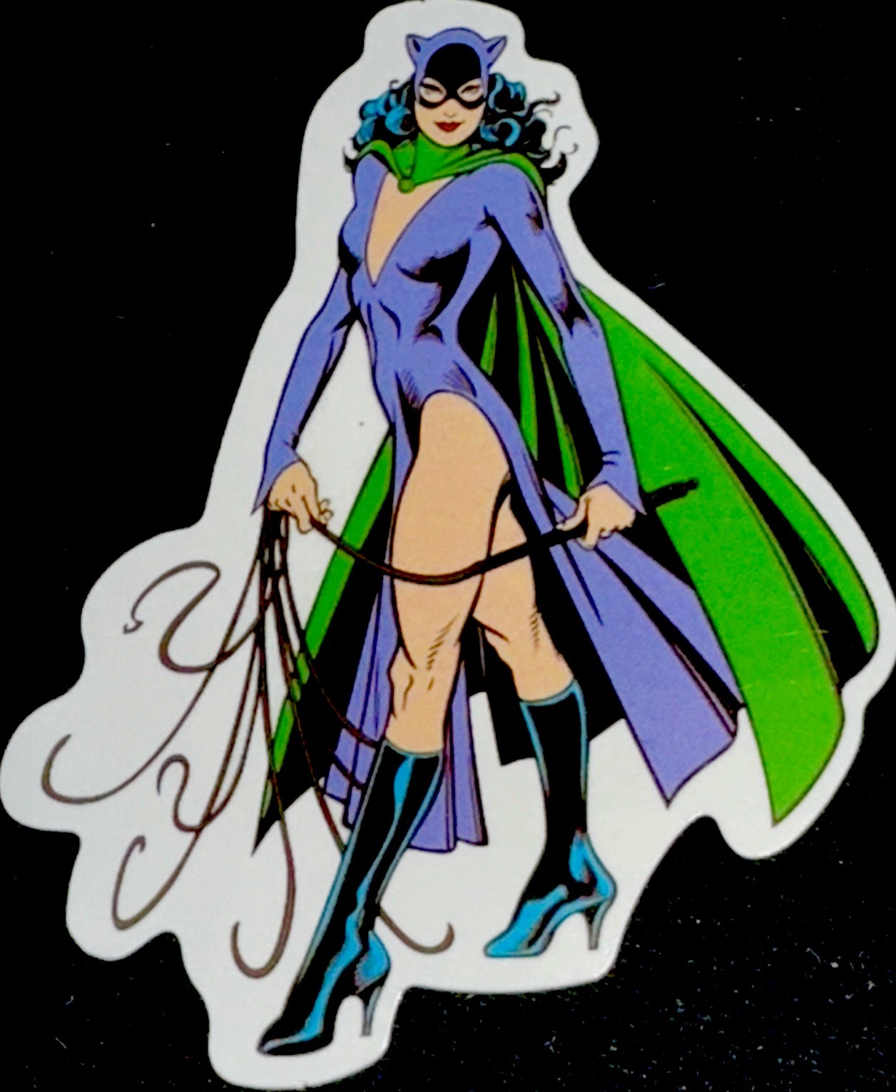 BATGIRL STICKER✨💋💚🦇💜💋✨3” X 2 1/2”✨GLISSY✨SEXY & CUTE✨AWESOME✨💫