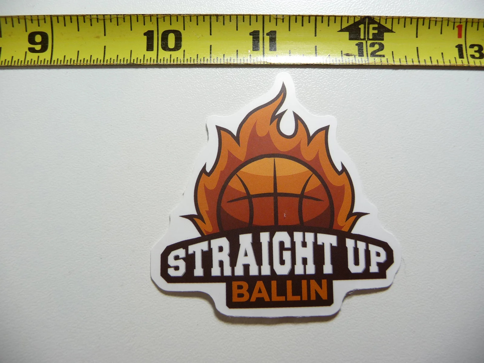 BASKETBALL BALLIN SMALL STICKER DECAL GAME ATHLETIC SPORTS GAME FUNNY