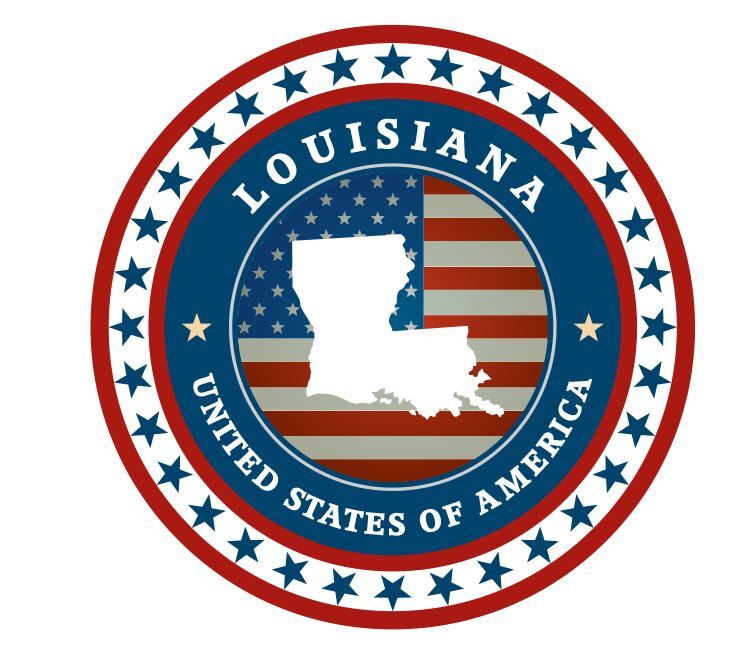Louisiana Sticker Decal A441