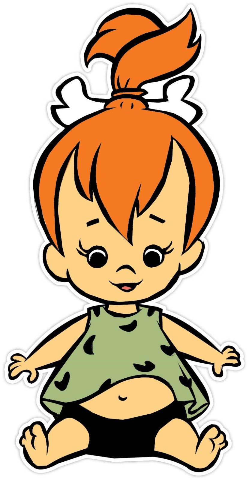 Flintstones Pebbles Cartoon Kids Vinyl Sticker Decal Wall *SIZES*