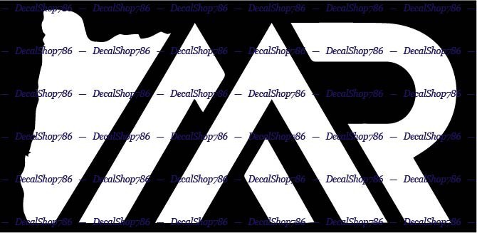Oregon Mountain Rifle -Outdoor Sports/Hunting- Vinyl Die-Cut Peel N' Stick Decal