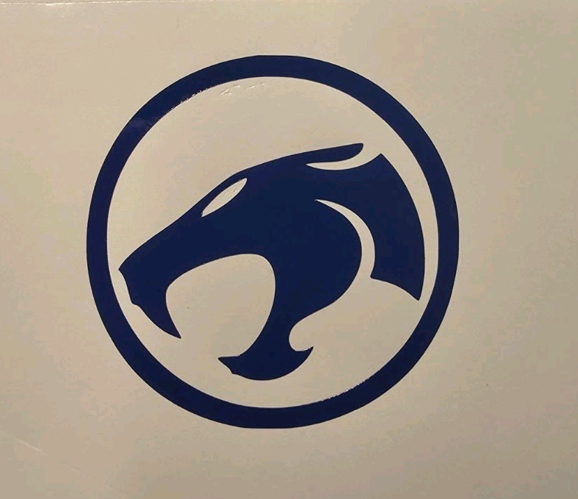 2 THUNDERCATS LOGO Vinyl Decal Car Wall Truck Sticker Multiple Size Colors