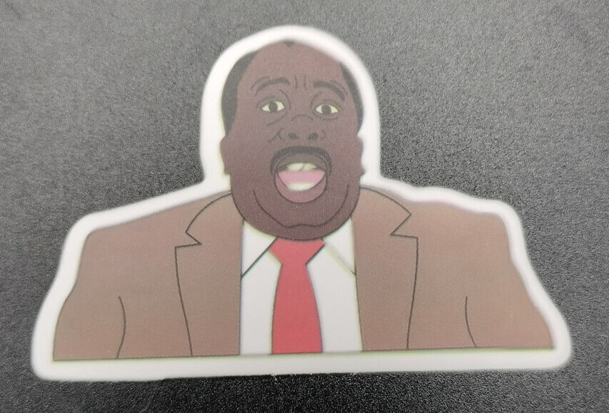 Stanley Hudson The Office Vinyl Decal Sticker for Tumblers Laptops