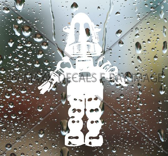 Robby The Robot Sci-Fi Forbidden Planet Sizes & Colors Die Cut Vinyl Decal