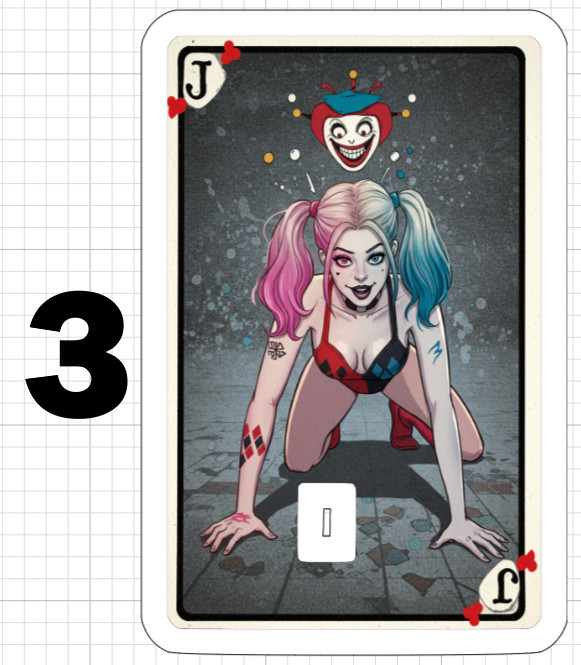 Harley Quinn ATM Debit Credit Card Skin Sticker DC Anime Cute Hot Sexy Bat Girl