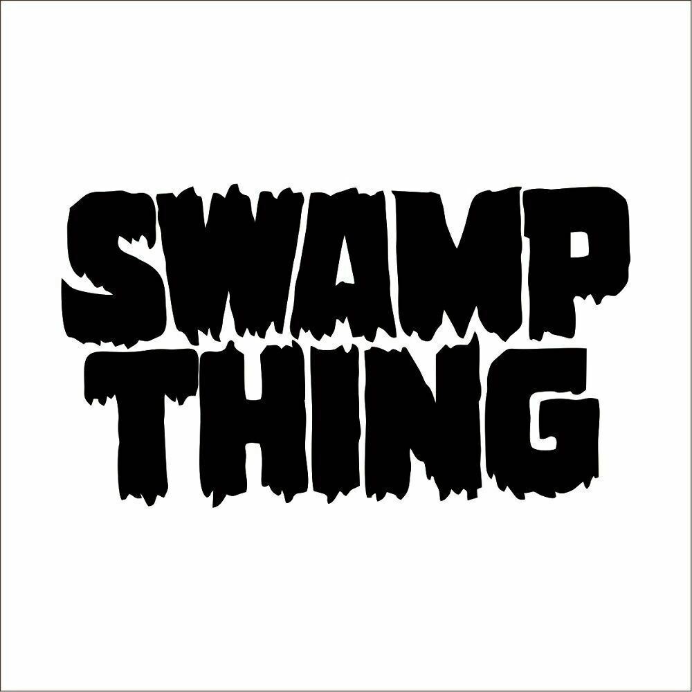 Swamp Thing Vinyl Decal / Sticker – Choose Color & Size – Marvel-