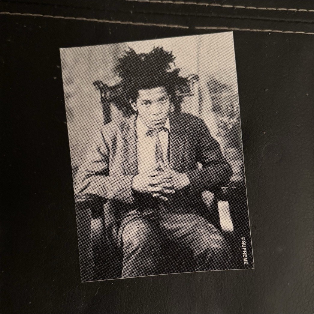 Supreme Basquiat sticker