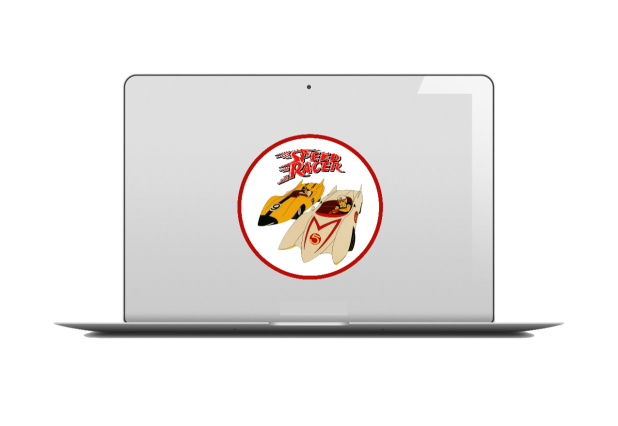 Speed Racer & Racer X – 4" Handmade Vinyl Decal Sticker Car Truck Laptop Cooler